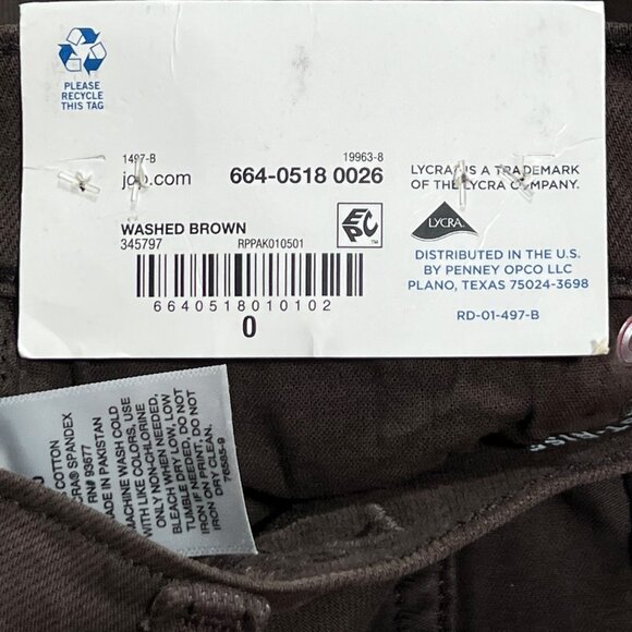 Arizona - Women's High-Rise Slouchy Skater Jeans Loose Through Hip & Thigh - 0 - Picture 7 of 12